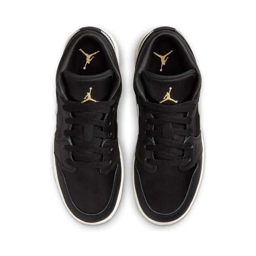 Air Jordan 1 Low SE GS “Black Metallic Gold” (FZ3921-001)