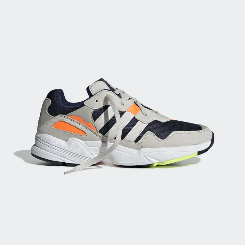 adidas Yung-96 Collegiate Navy Raw White Collegiate Navy/Raw White/Solar Orange (F35017)
