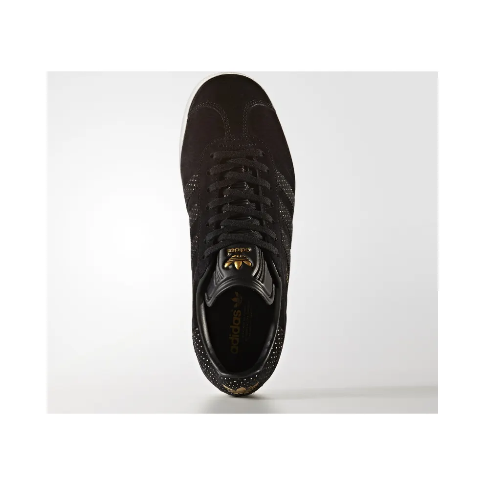 adidas Gazelle Core Black Gold Metallic (W) Core Black/Core Black/Gold Metallic (BY9364)