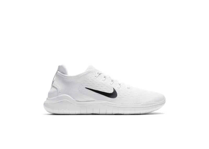 Nike Free RN 2018 White White/Black (942836-100)