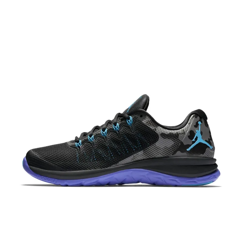 Jordan Air  Flight Runner 2 Black/Blue Lagoon-Bright Concord Black/Blue Lagoon-Bright Concord (715572-007)