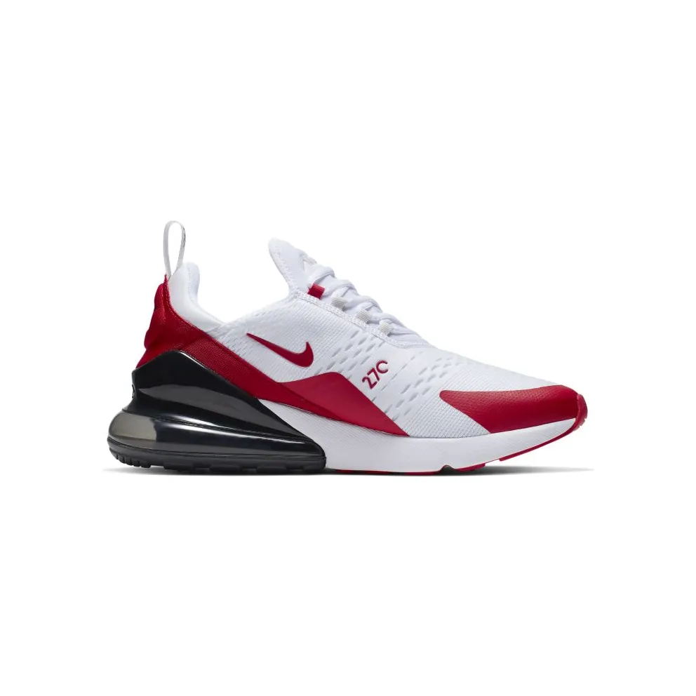 Nike Air Max 270 White Anthracite University Red White/Anthracite-Cool Grey-University Red (CJ0550-100)