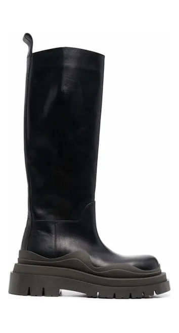 Bottega Veneta Tire Boots Black (667917VBS501291)