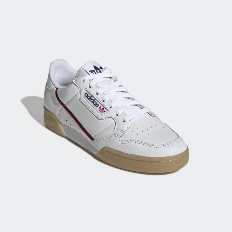 adidas Continental 80 Crystal White Crystal White/Collegiate Navy/Scarlet (EE5393)