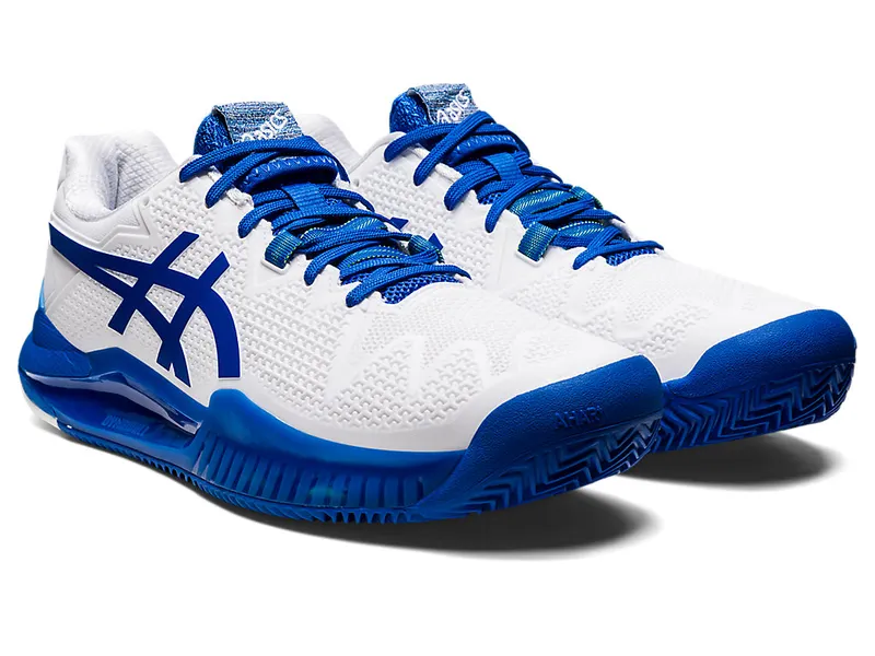 Asics GEL-RESOLUTION 8 CLAY White/Tuna Blue (1041A346.960)