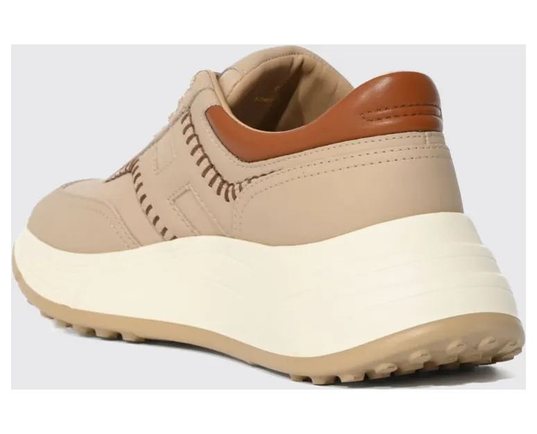 Hogan H669 Nappa Leather Sneakers Beige (HXW6690FR3CUAI0RVP) (2)