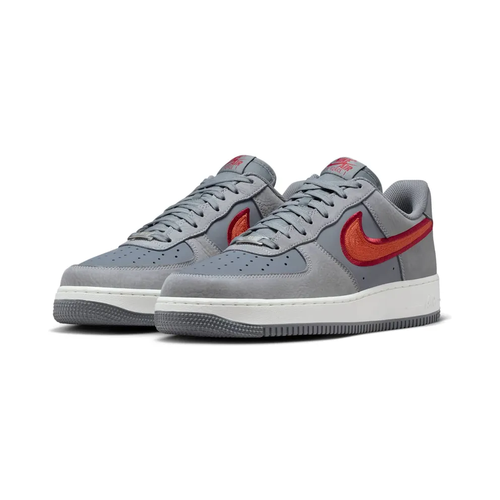 Nike Air Force 1 Low ’07 LV8 Cool Grey Crimson Rust (IB6842-001)