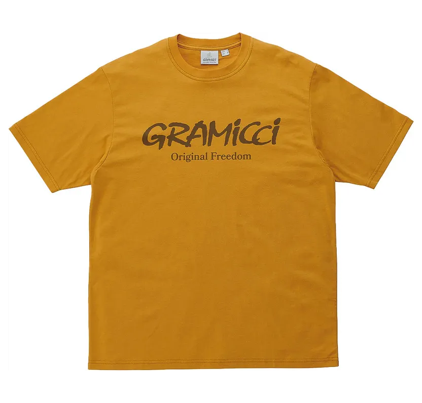 Gramicci – Original Freedom Tee – T-Shirt-kurzarm (G5SU-T175-mustard)