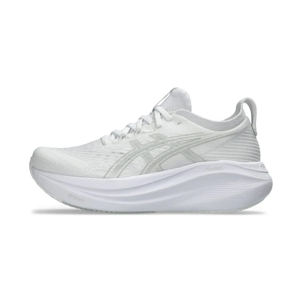 ASICS Gel-Nimbus 27 White Glacier Grey (1012B753-100)
