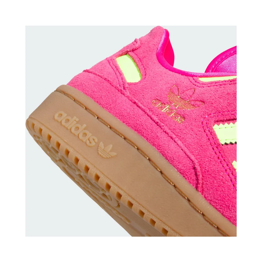 adidas Forum Low CL Shock Pink Lucid Lemon (JR0515)