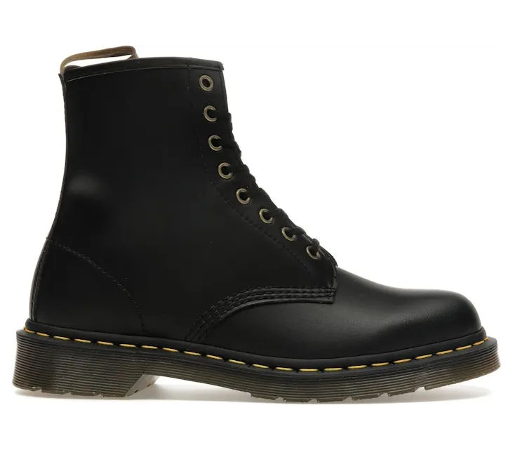 Dr. Martens Vegan 1460 Black Felix Rub Off (14045001)