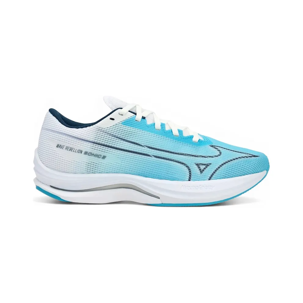 Mizuno Wave Rebellion Sonic 2 River Blue Wing Teal White (J1GD243071)