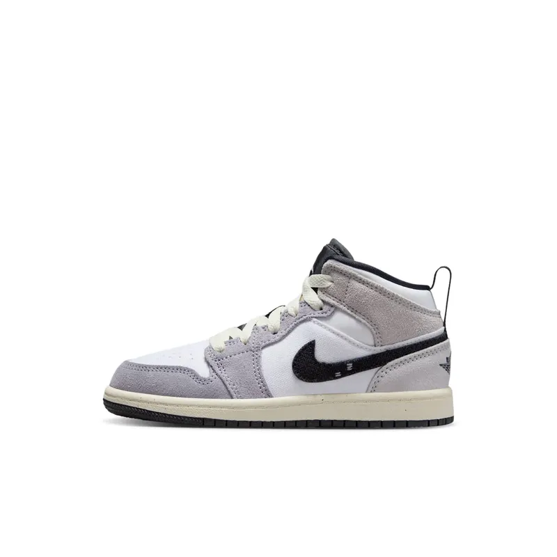 Air Jordan 1 Mid SE Craft PS “Cement Grey” (FD9090-002)