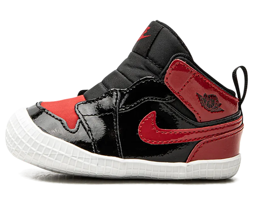 Jordan 1 Wiegbootie voor baby’s Zwart (AT3745-063)