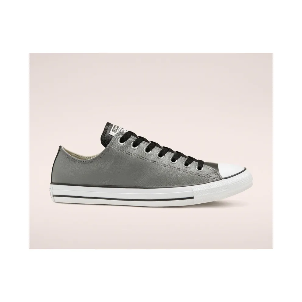 Converse Seasonal Colour Leather Chuck Taylor All Star Low Top Black Black (168542C)
