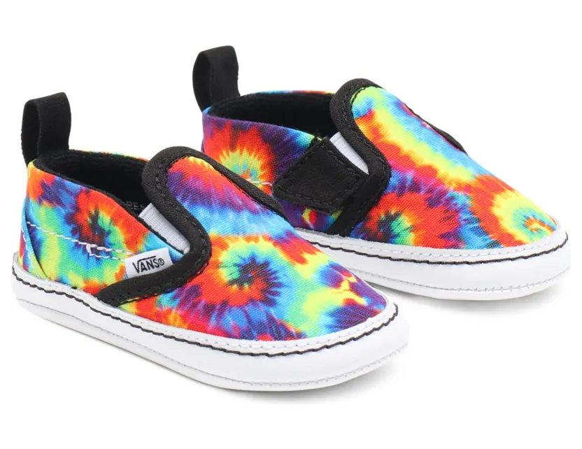 VANS Spiral Tie Dye Slip-on V Crib Babyschoenen Multicolour (VN0A2XSL99E)