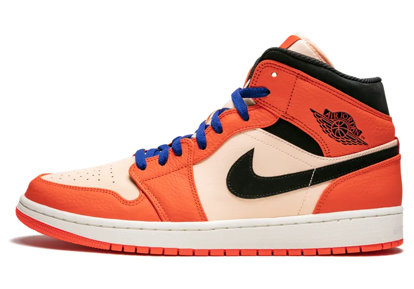 Air Jordan 1 Mid SE Team Orange (852542-800)