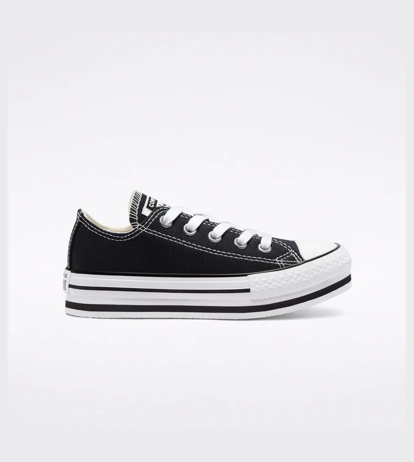 Converse Everyday Ease EVA Platform Chuck Taylor All Star Low Top Black/white/black (670033C)