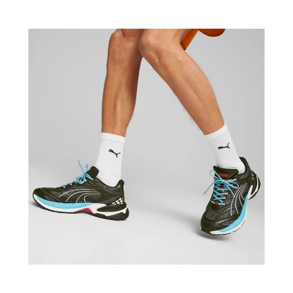 Puma Luxe Sport Velophasis Black/Blue (390537-01)