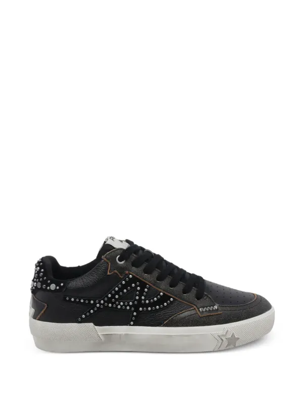 Ash Moonlight leren sneakers with studs – Black (MOONLIGHTST3)