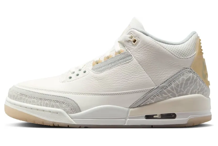 Air Jordan 3 Retro Craft Ivory/Cream/Grey Mist (FJ9479-100)