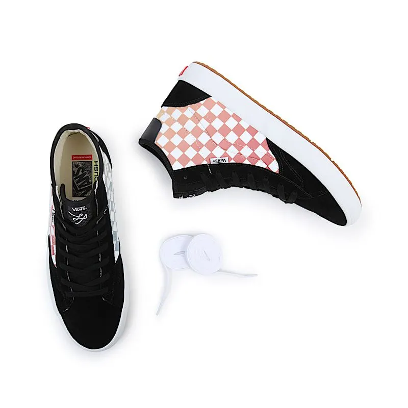 Vans The Lizzie Black Multi-Color Checkerboard (VN0A4BX1BML)