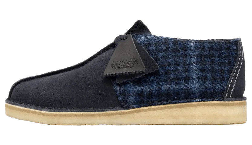 Clarks Desert Trek “Navy Tweed Combination” (26183779)