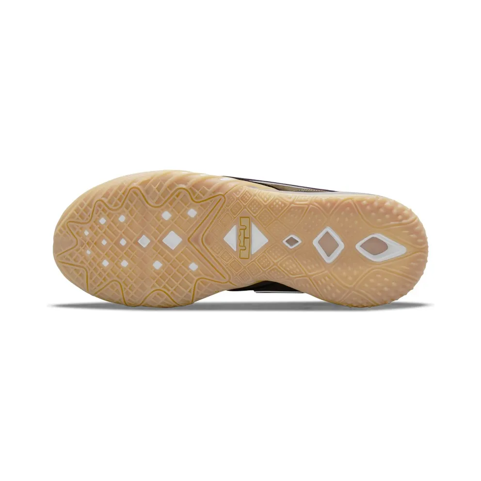 LeBron 18 Low atmos Viotech – “Khaki / Viotech / Dark Mocha / Metallic Gold” (CW3153-200)