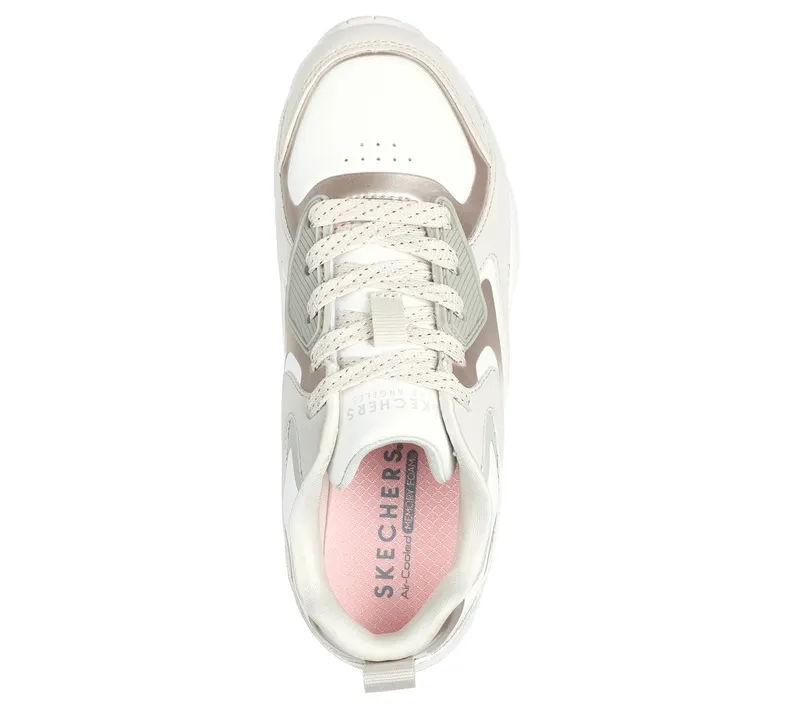 Skechers UNO Gen1 – Color Surge Sneaker Natuurlijk