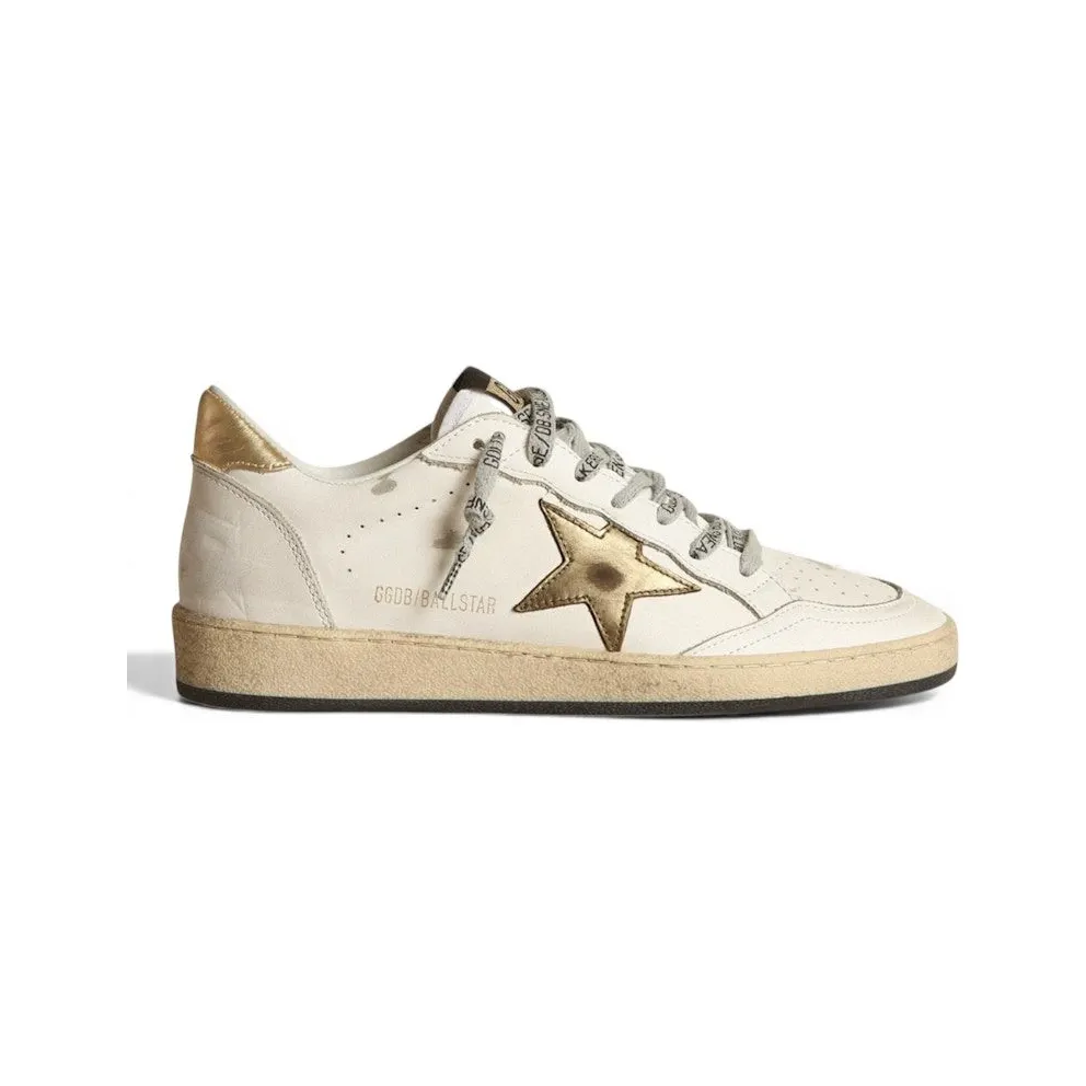 Golden Goose Ball Star Low White Gold Star (GWFO0117.F000783.80608)