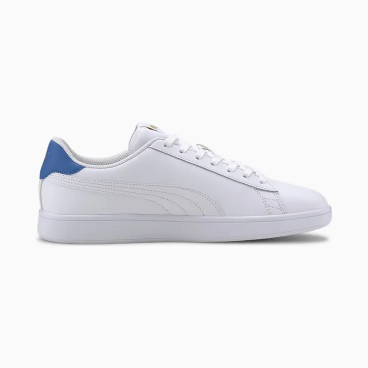 Puma Smash v2 leren Gold/Blue/White (36521518)