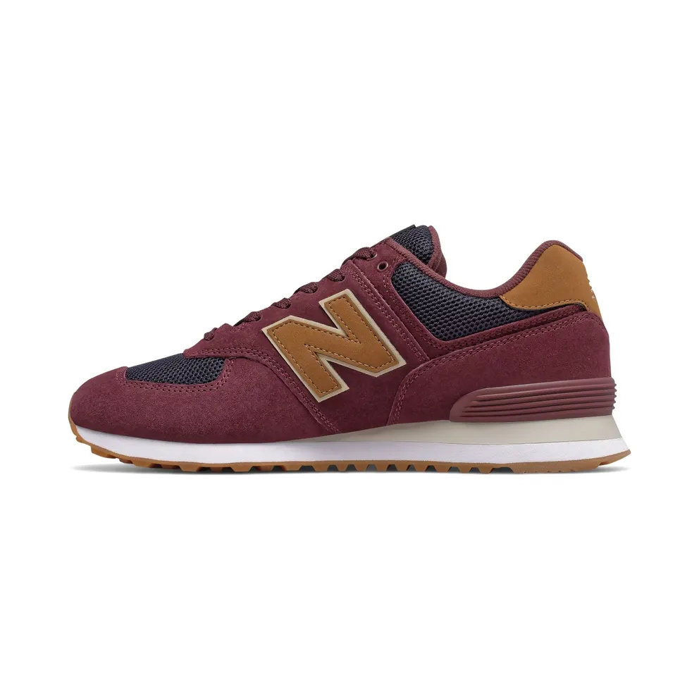 New Balance 574 Maroon Navy (ML574JOB)