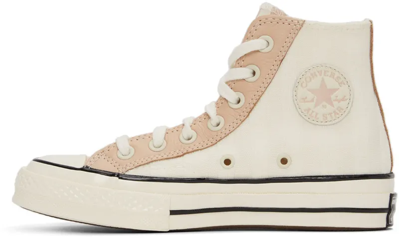 Converse Chuck 70 Striped Terry Cloth Egret/pink Clay/Black (572701C)
