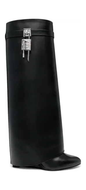 Givenchy Shark Lock Pant Boots Black (BE702NE1NG001)