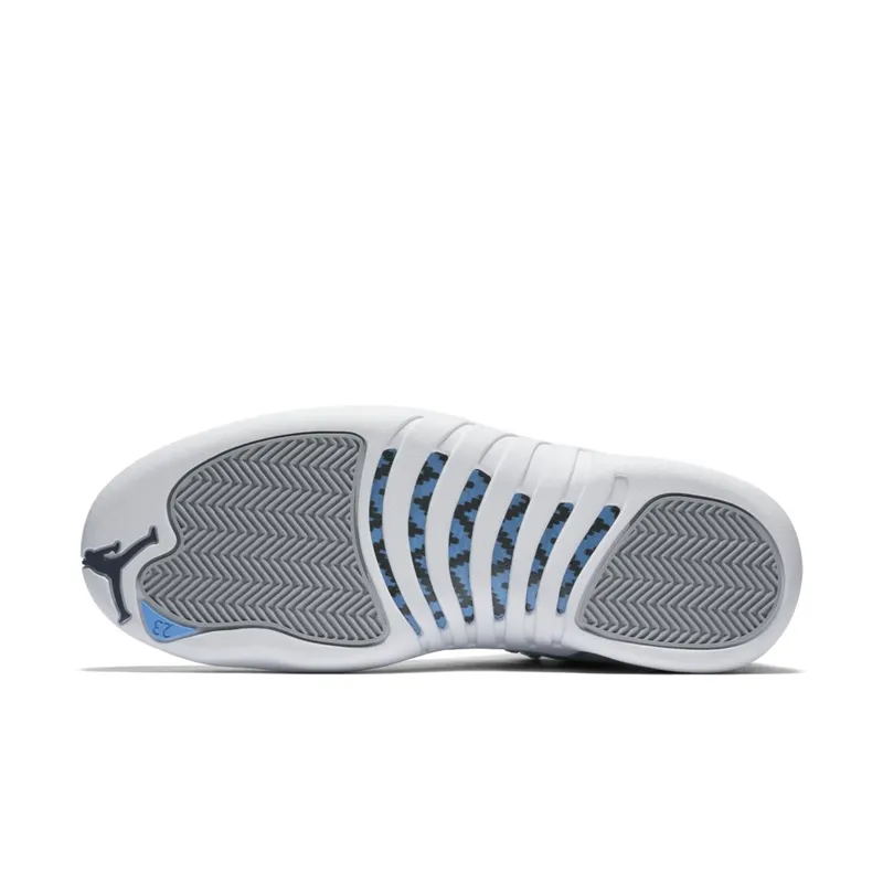 Air Jordan Nike AJ XII 12 Retro Grey University Blue (130690-007)