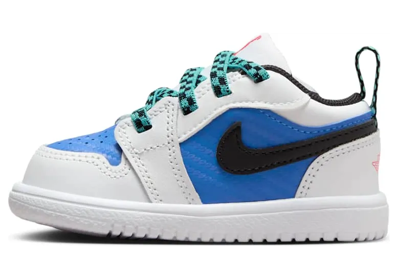 Jordan 1 Low ALT SE TD “White Hyper Royal Hyper Jade Black” (FQ8710-100)
