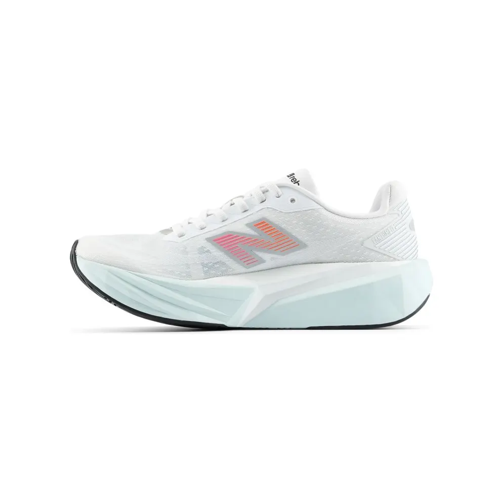 NEW BALANCE FuelCell Rebel v5 “WHITE / PINK HEAT / GLINT BLUE” (WFCX8U7)