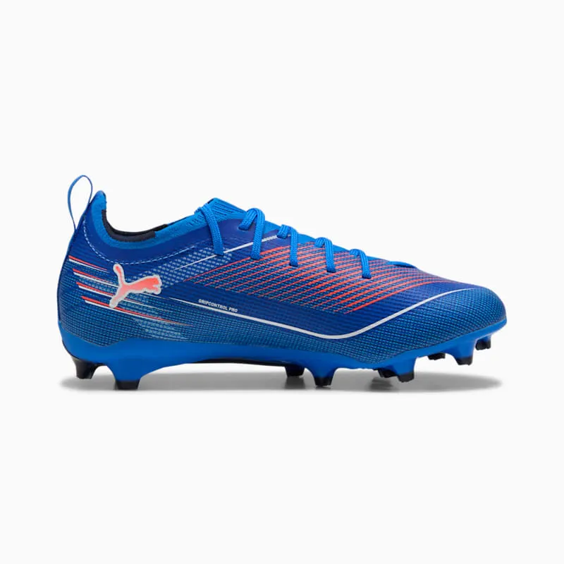 Puma Ultra 6 Pro FG/AG Jr Ultra Blue White Glowing Red (108552-01)