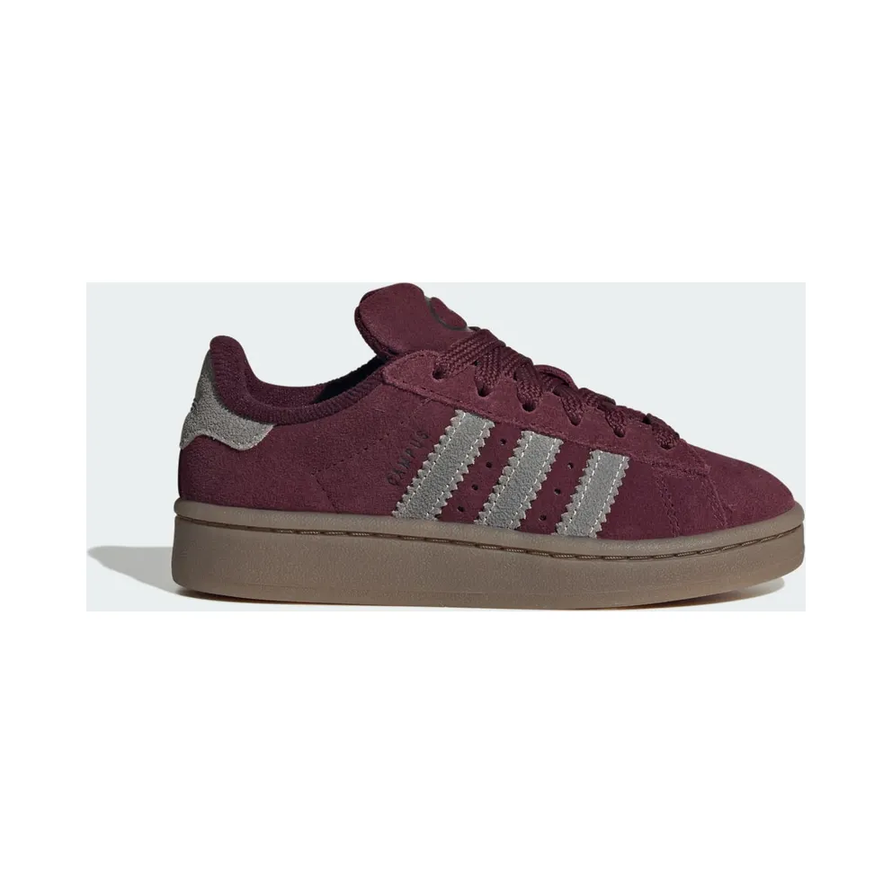 Adidas CAMPUS 00s Shoes Maroon / Khaki Three / Gum (KI9404)