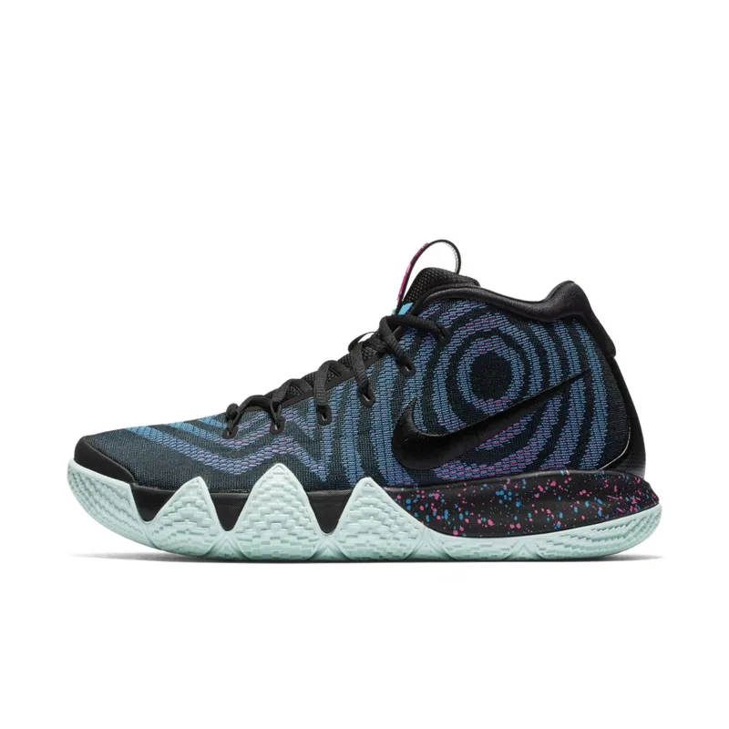 Nike Kyrie 4 80s (Decades Pack) Black/Black-Laser Fuchsia (943806-007)
