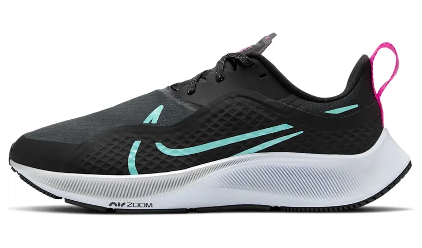 Nike Air Zoom Pegasus 37 Shield ‘Black Aurora Green’ Black/Dark Smoke Grey/Obsidian Mist/Aurora Green (CQ8639-003)