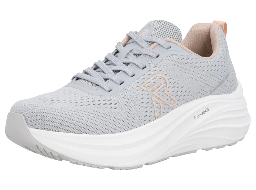 Rieker sneaker Lichtgrijs / Abrikoos (1044971)