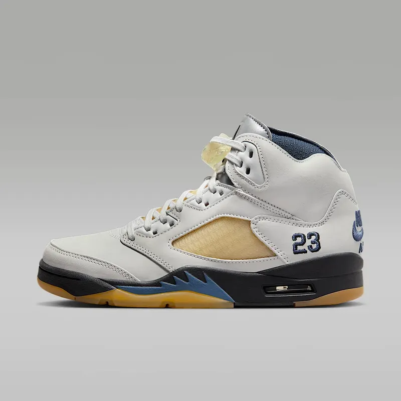 Nike Air Jordan 5 Retro A Ma Maniere Dawn (W) “Photon Dust / Diffused Blue / Pale Ivory / Black” (FZ5758-004)