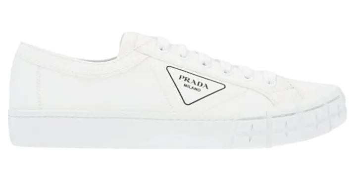 Prada Wheel Low Top Sneakers White (2EG302-GUD-F0009)