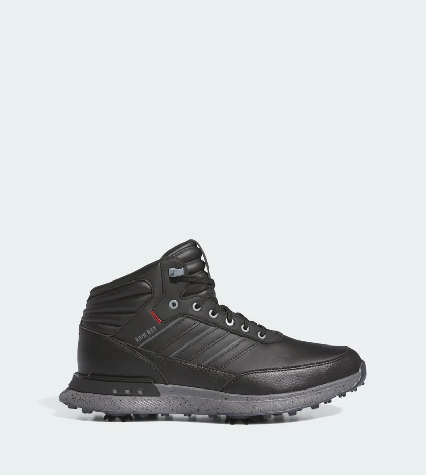 Adidas S2G Rain.RDY Golf “Core Black Iron Metallic Better Scarlet” (IH5177)