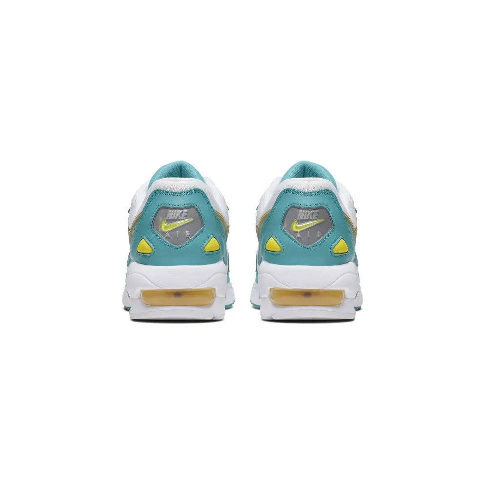 Nike Air Max 2 Light ‘Teal Nebula’ White/Teal Nebula-Metallic Silver-Dynamic Yellow (AO1741-105)