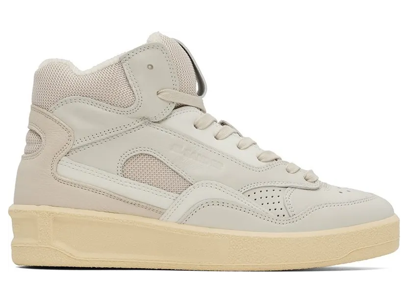Jil Sander Beige Basket High-Top 109 Nude (J15WS0007_P4869)