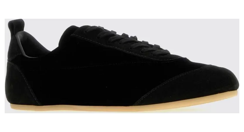 Jil sander Etage in Velvet and Suede with Rear Pull Tab Black (J15WS0047P7821001)