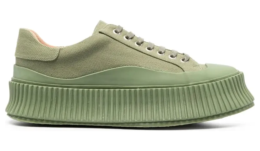 Jil Sander with chunky zool and ronde neus – Green (J15WS0002P2965)