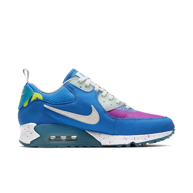 Nike Air Max 90 20 Undefeated Blue Pacific Blue/Vast Grey-Vivid Purple (CQ2289-400)